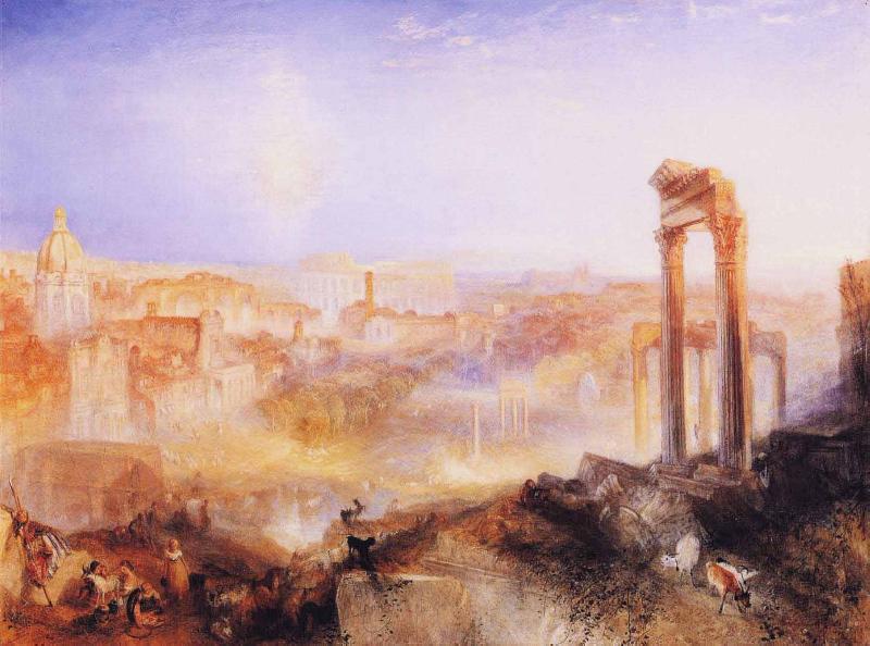 J.M.W. Turner Modern Rome oil painting image